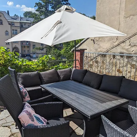Apartment Grosse - Balkon,pool,garten&grill - Hw1b Sebnitz